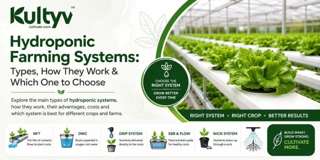 Hydroponic Farming Systems: Types, How They Work & Which One to Choose